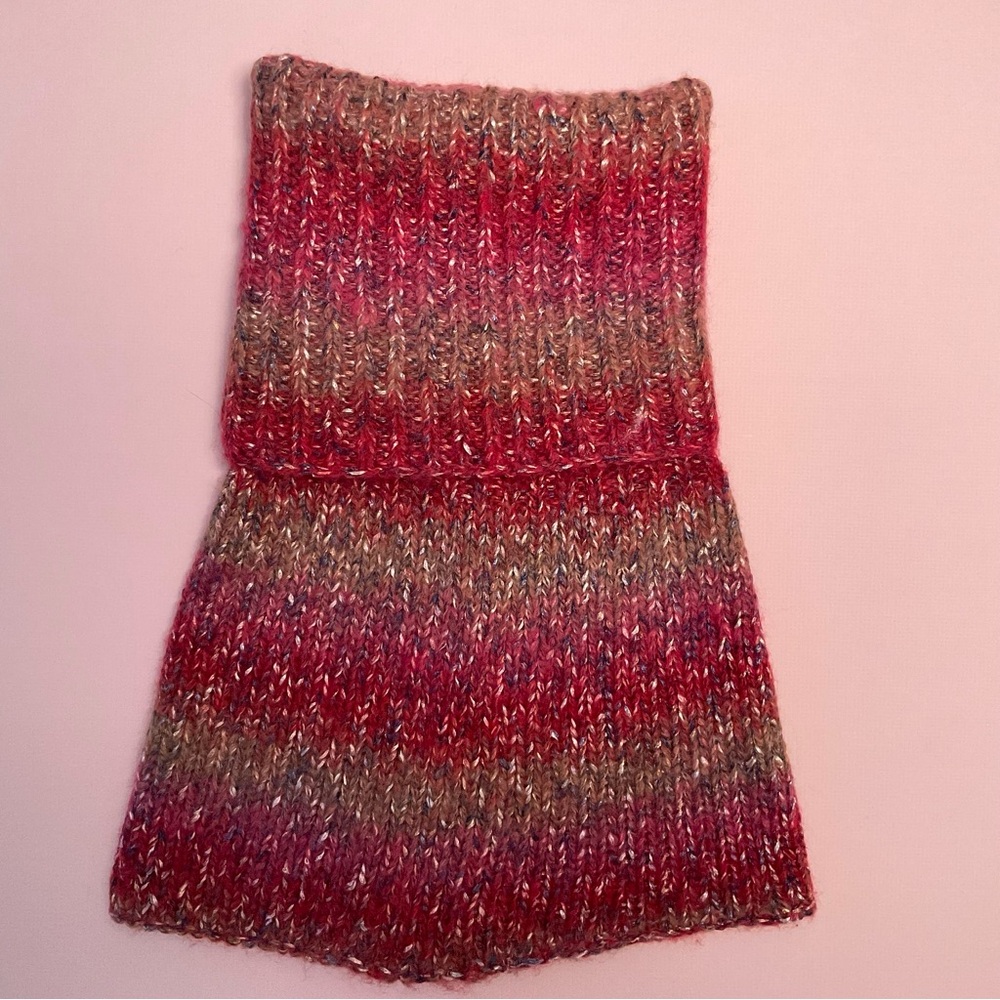 Echo Multicolor Knit Neckwarmer